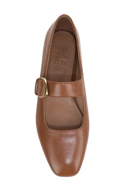 Naturalizer Women's Cosmic Square Toe Mary Jane Ballet Flats In Brown