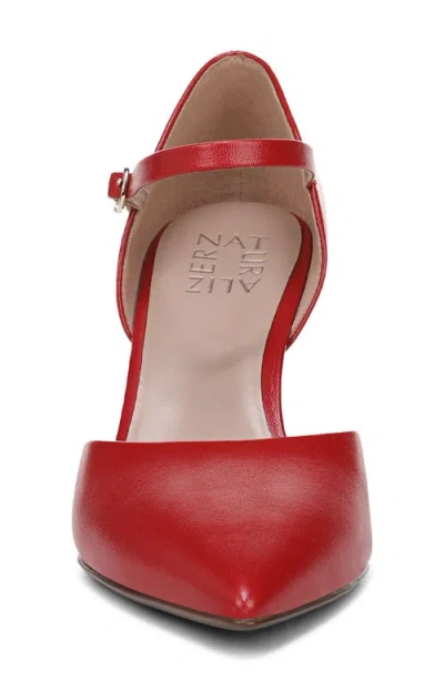 Naturalizer Women's Amber Ankle Strap Dress Pumps In Red