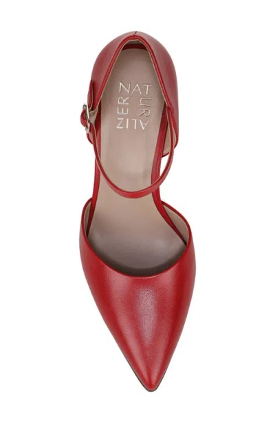 Naturalizer Women's Amber Ankle Strap Dress Pumps In Red