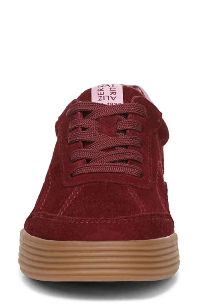 Naturalizer Cami Lace-up Sneakers In Red