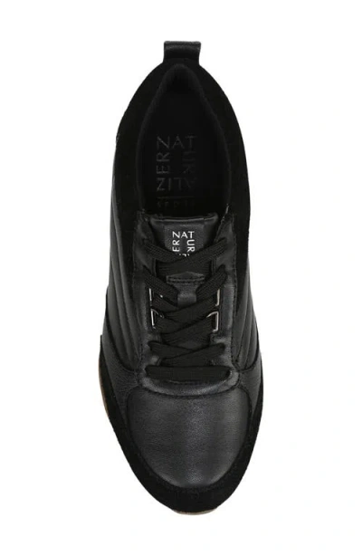 Naturalizer Wide Width Tao Sneaker In Black
