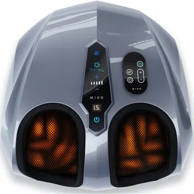 Miko Shiatsu Foot Massager In Gray