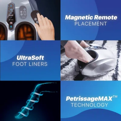 Miko Shiatsu Foot Massager In Gray