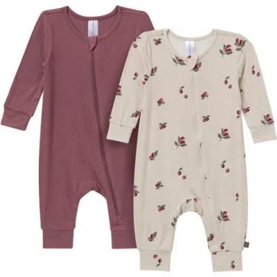 Modern Moments™ By Gerber Long Sleeve Footless Rompers