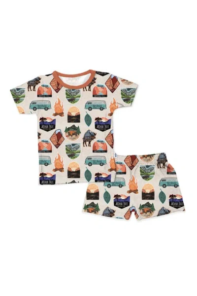 Fletch Tiny Traveler 2 Piece Shorts Set In Multi