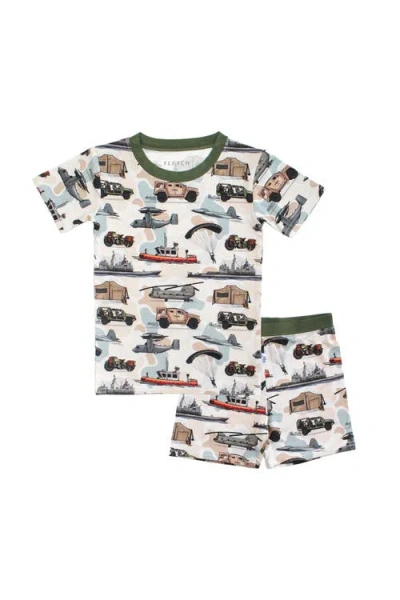 Fletch The Brave 2.0 2 Piece Shorts Set In Multi