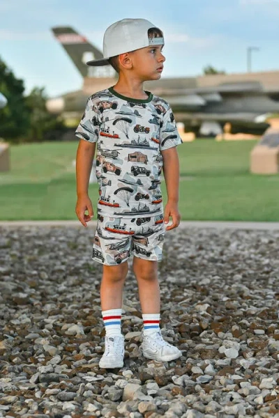 Fletch The Brave 2.0 2 Piece Shorts Set In Multi