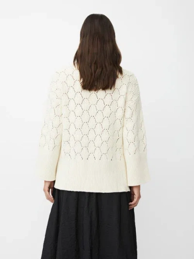 Masai Copenhagen Mafabianov Openwork Sweater In White
