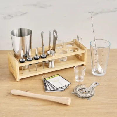 True 20 Piece Barware Set In Multi