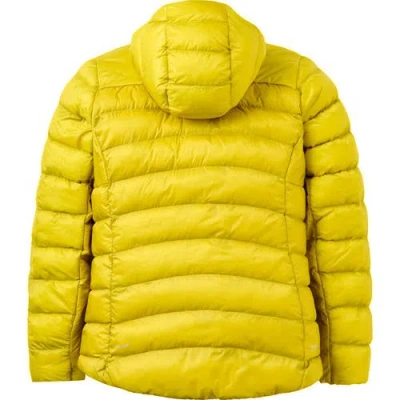 Rab Cirrus Ultra Hooded Jacket In Yellow