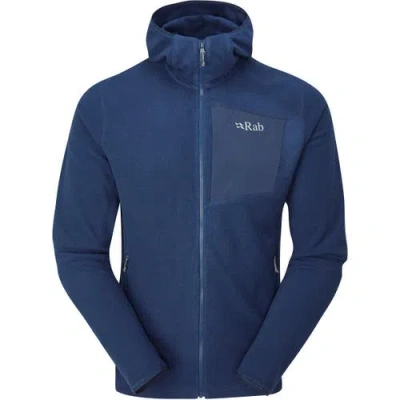 Rab Tecton Hooded Jacket In Blue