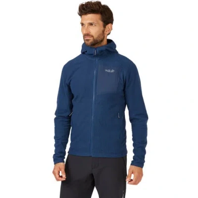 Rab Tecton Hooded Jacket In Blue