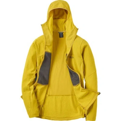 Rab Ascendor Pro Hoodie In Yellow