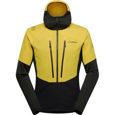 La Sportiva Session Tech Hooded Jacket In Yellow