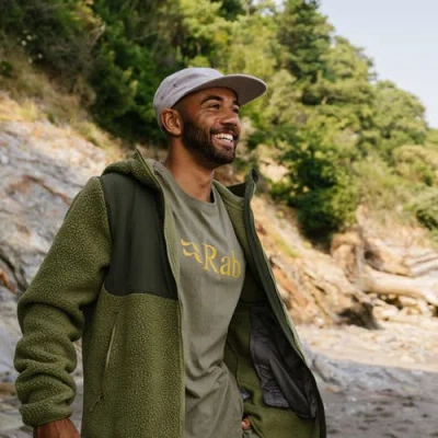 Rab Obtuse 5 Panel Cap In Brown