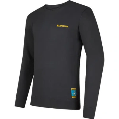 La Sportiva Climbing On The Moon Sweatshirt In Black