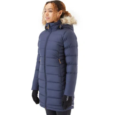Rab Deep Cover Parka In Blue