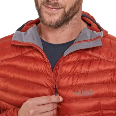 Rab Cirrus Flex Hooded Jacket In Red
