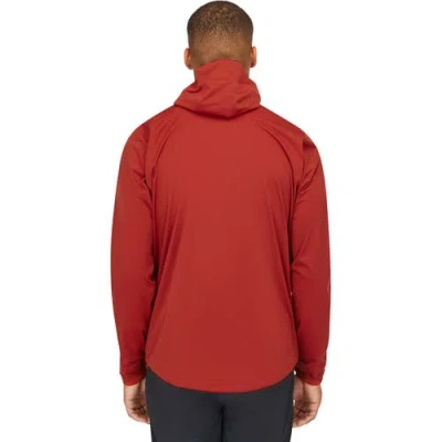 Rab Downpour Light Jacket In Red