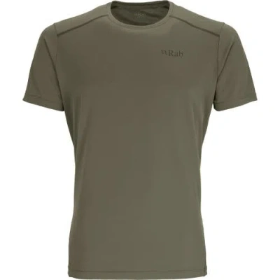 Rab Force Short-sleeve T-shirt In Brown
