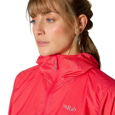 Rab Vital Hooded Windshell In Red