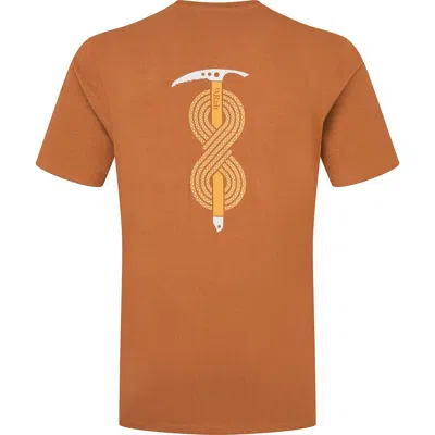 Rab Stance Axe T-shirt In Brown