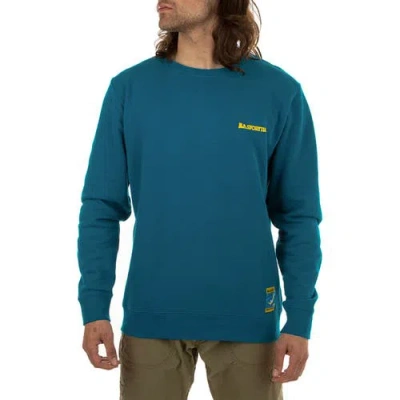 La Sportiva Climbing On The Moon Sweatshirt In Blue