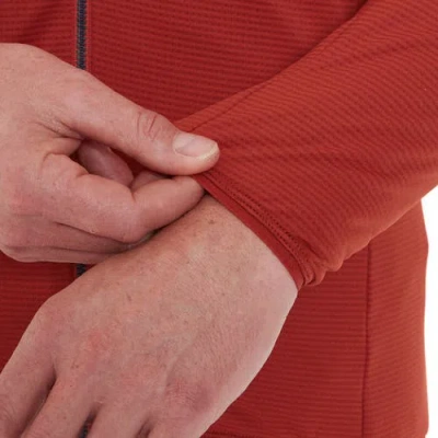 Rab Evolute Hooded Jacket In Red