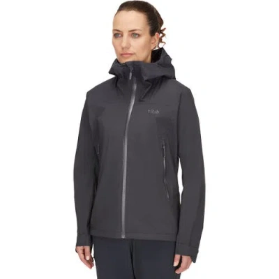 Rab Downpour Light Jacket In Black