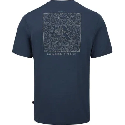 Rab Crimp Elevation T-shirt In Blue