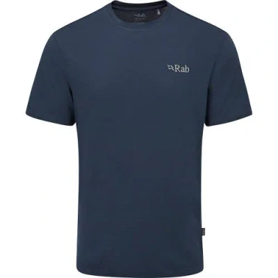 Rab Crimp Elevation T-shirt In Blue