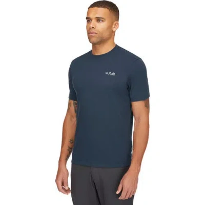 Rab Crimp Elevation T-shirt In Blue