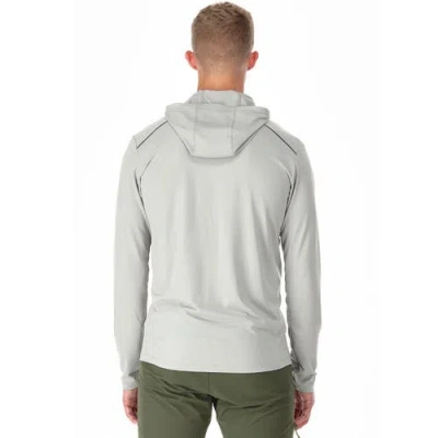 Rab Force Hooded Shirt In Gray