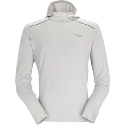 Rab Force Hooded Shirt In Gray