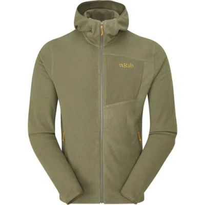 Rab Tecton Hooded Jacket In Green