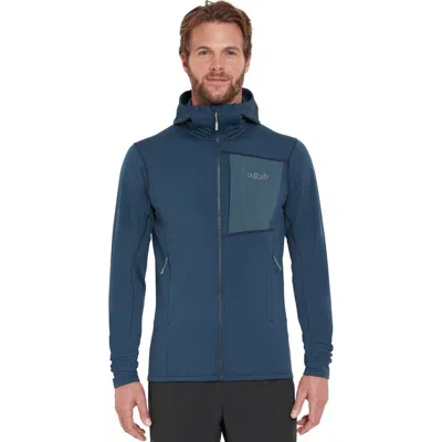 Rab Superflux Hooded Jacket In Blue