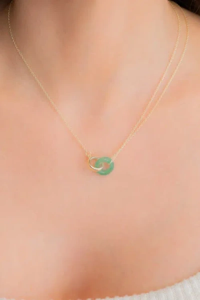 Mint & Lily Gemstone Connection Necklace