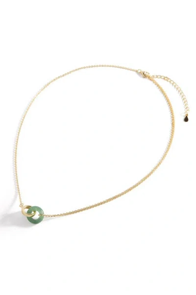 Mint & Lily Gemstone Connection Necklace