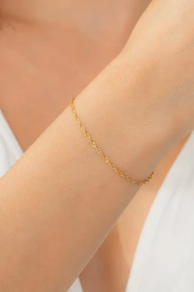 Mint & Lily Singapore Twist Bracelet