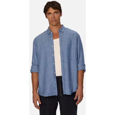 Industrie Australia The Trinidad Linen Blend Long Sleeve Shirt