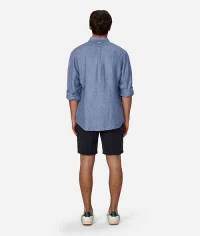 Industrie Australia The Trinidad Linen Blend Long Sleeve Shirt