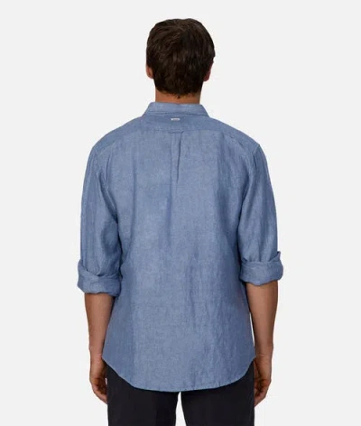 Industrie Australia The Trinidad Linen Blend Long Sleeve Shirt