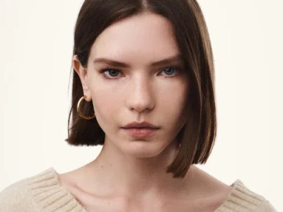 Hey Harper Ruby Earrings In Gold