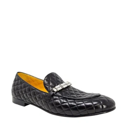 Madison Maison Flat Quilted Loafer In Black
