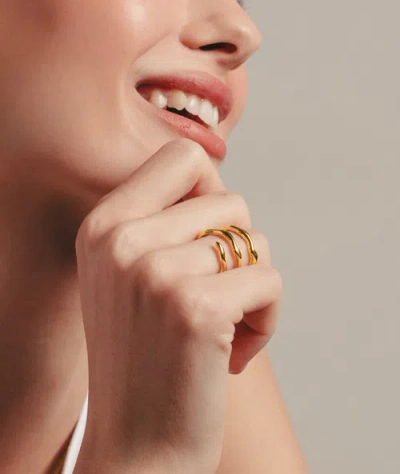 Hey Harper Dazzling 3 Ring In Brown