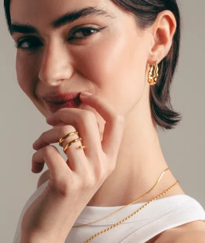 Hey Harper Dazzling 3 Ring In Brown