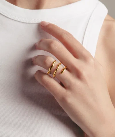 Hey Harper Dazzling 3 Ring In Brown