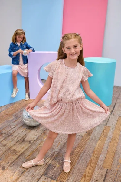 Bisby Kids' Metallic Circle Skort