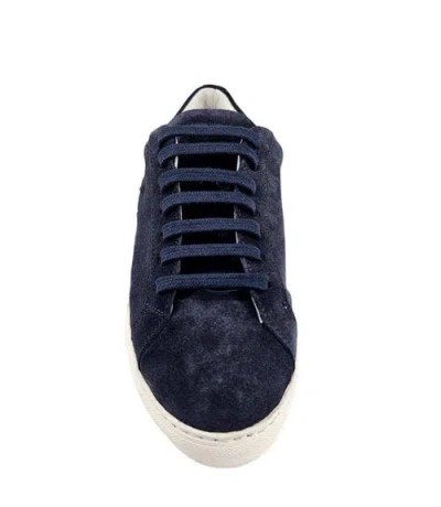 Madison Maison Suede Sirius Star Womens Sneaker In Blue