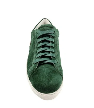 Madison Maison Suede Sirius Star Womens Sneaker In Green